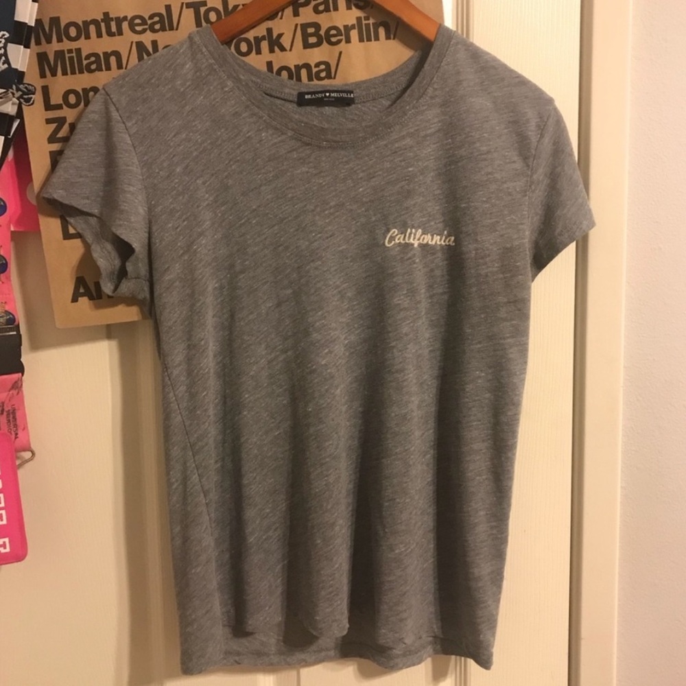 Grey brandy Melville tee
